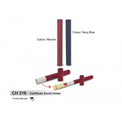 CH 216 Certificate Scroll Holder